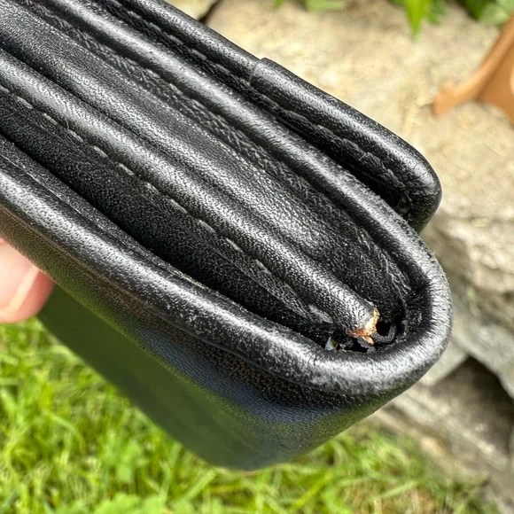 Coach Black LeatherBifold Wallet - Picture 11 of 11